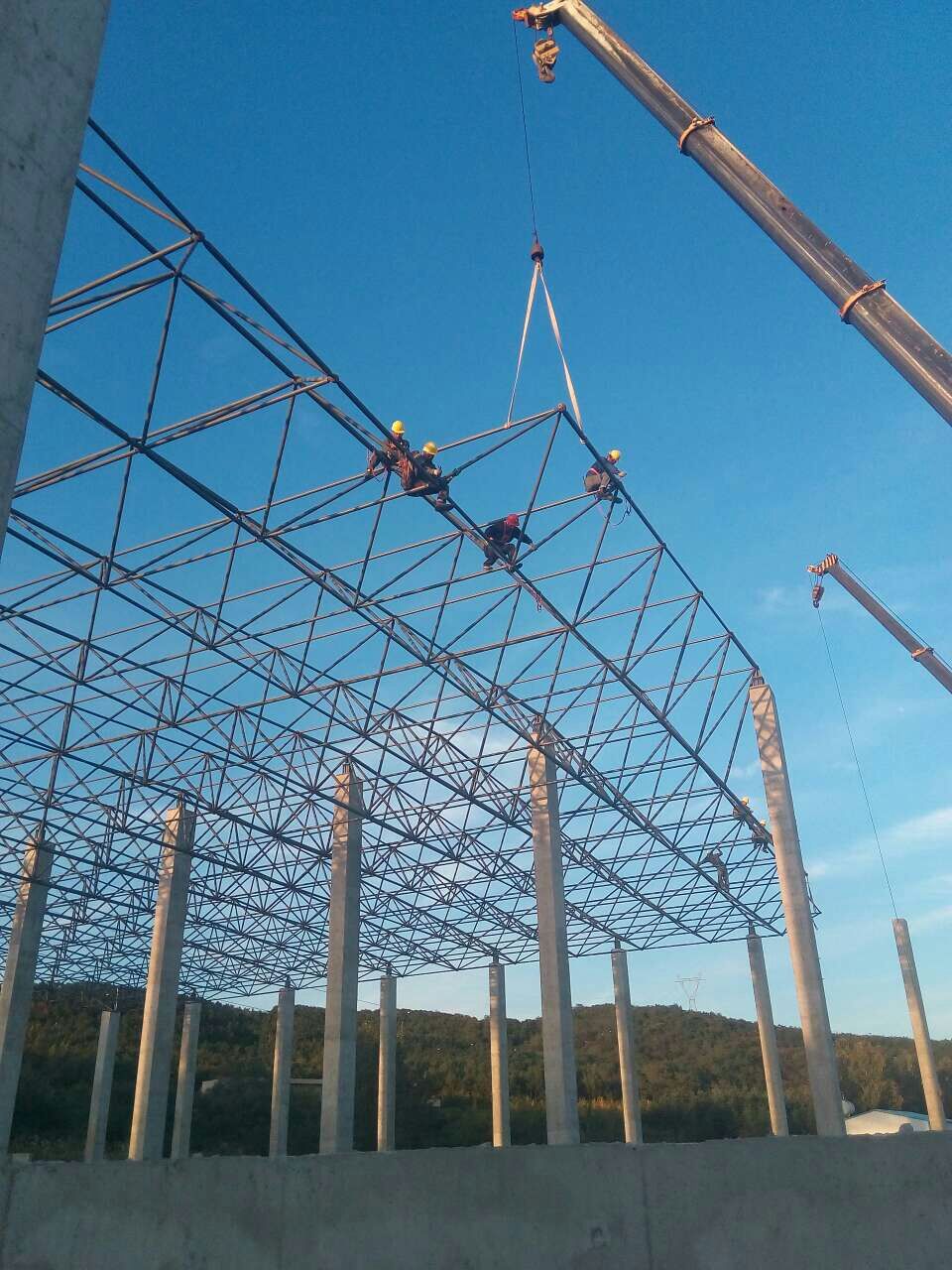 通化汪清物流园网架